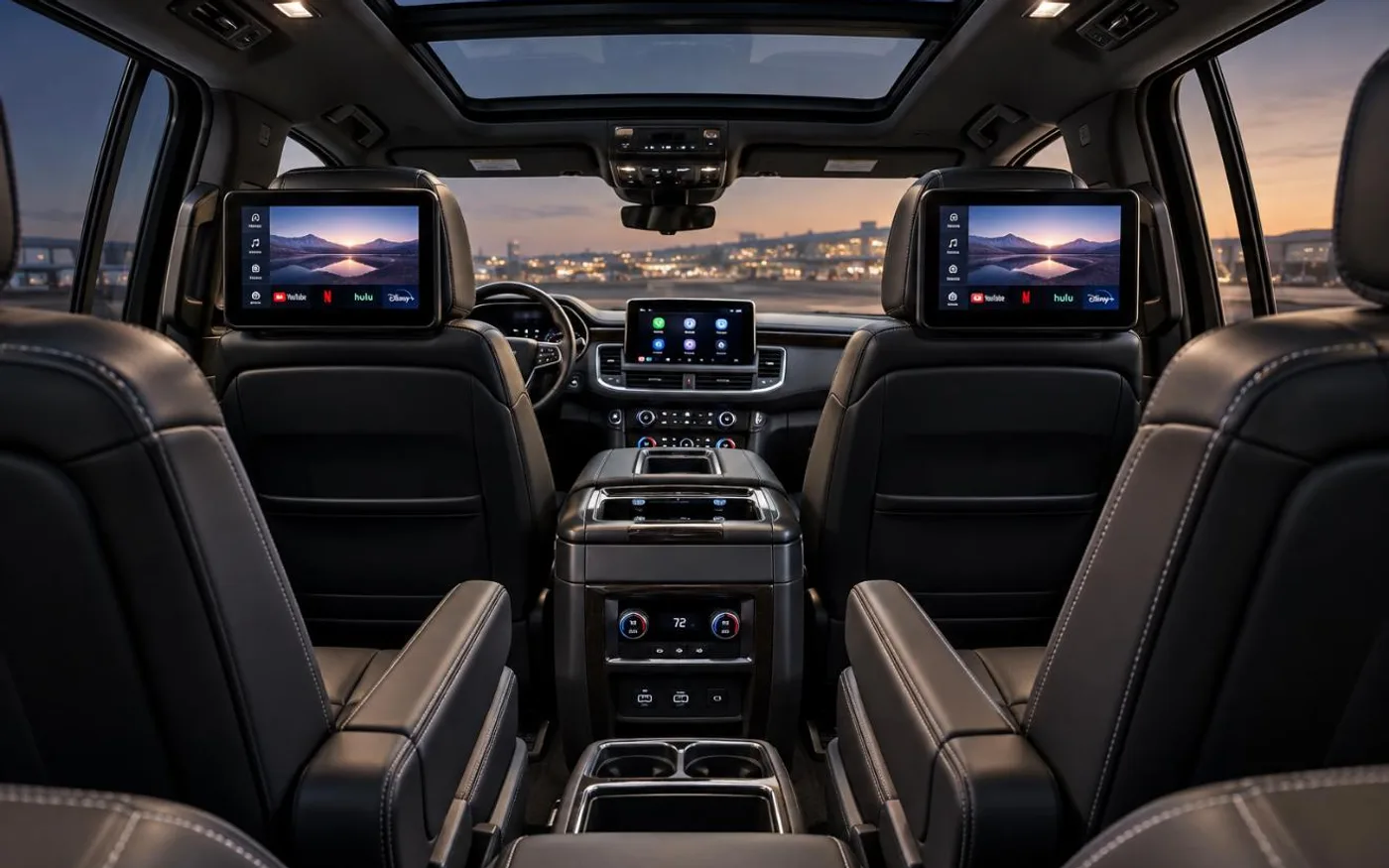 Chevrolet Suburban — front cabin